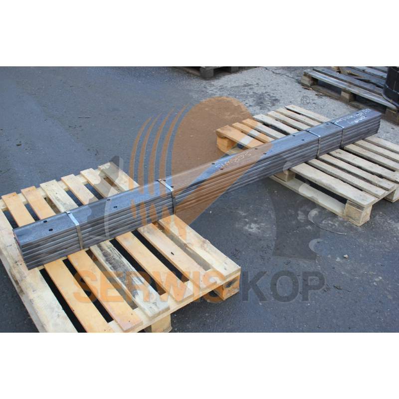Лезвие подходит для винтовых отверстий CAT 2406x150x20-HB400