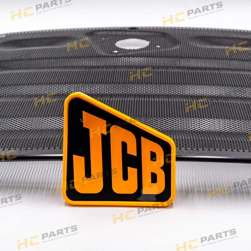 Решетка радиатора JCB в сборе спереди