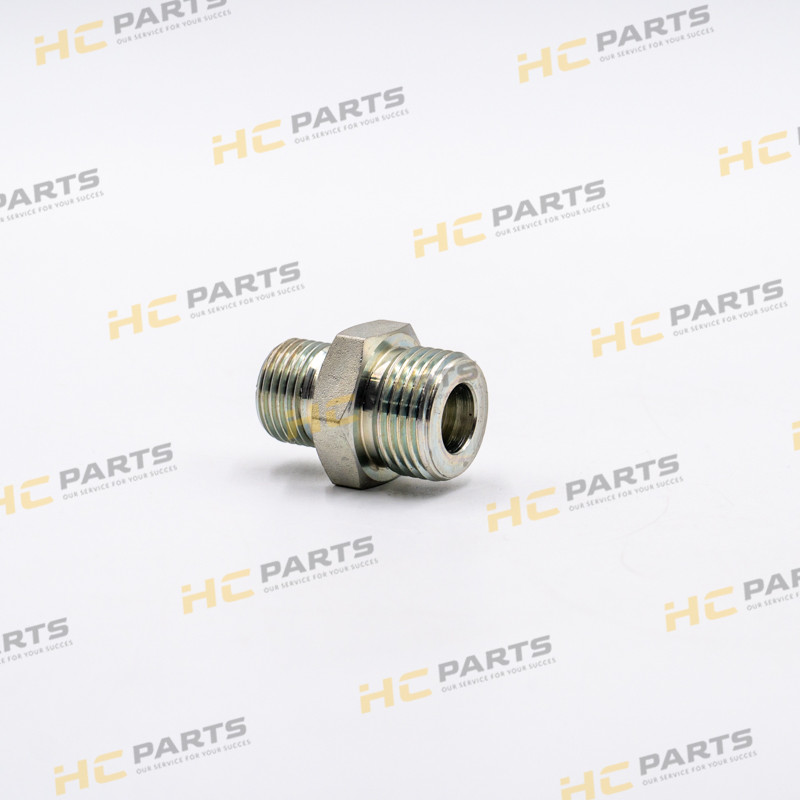 Адаптер фильтра коробки передач JCB 1/2" BSP x 1" UNF - AZERI PARTS