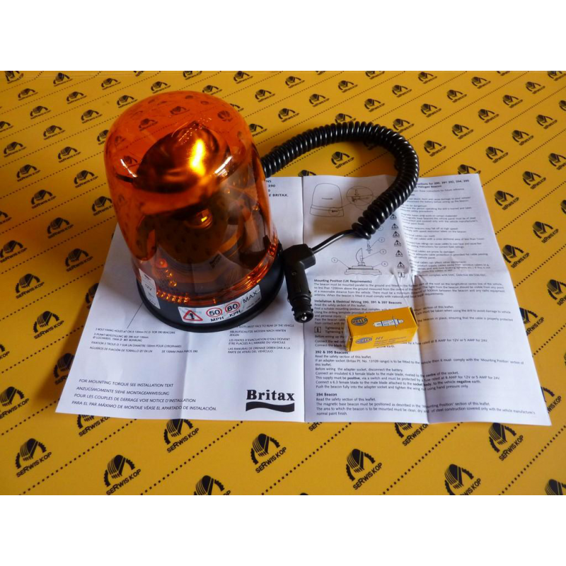 Предупреждающий сигнал, подходящий для JCB 24V-Halogen
