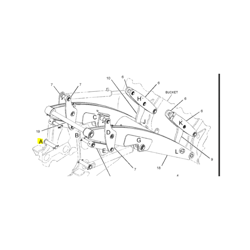 Экскаватор-погрузчик CVA серии CAT E