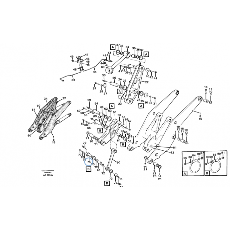 ШТИФТ ДЛЯ КОВША VOLVO ЗАРЯДНОЕ УСТРОЙСТВО CVA