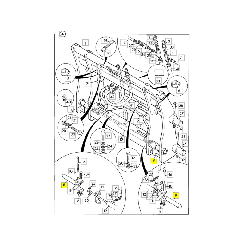 БЫСТРОРАЗЪЕМНЫЙ ШТИФТ ДЛЯ ЭКСКАВАТОРА-ПОГРУЗЧИКА JCB