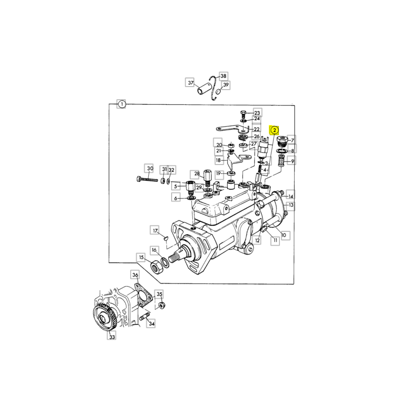 Датчик пожаротушения для экскаватора-погрузчика JCB