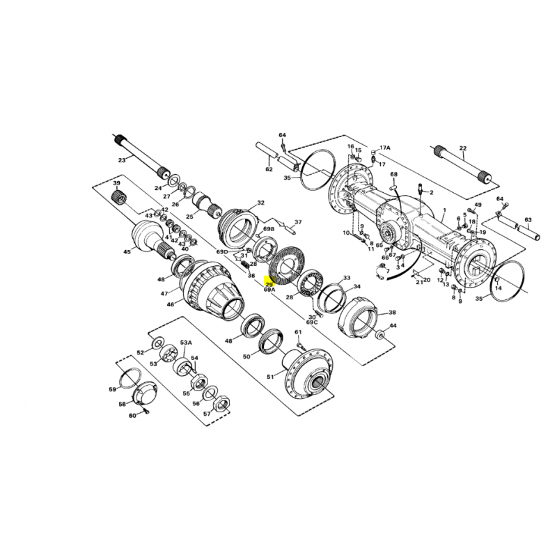 ДИСКОВЫЙ ТОРМОЗ CVA ДЛЯ ПОГРУЗЧИКА VOLVO