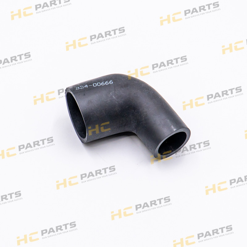 Нижний угловой патрубок радиатора JCB - AZERI PARTS