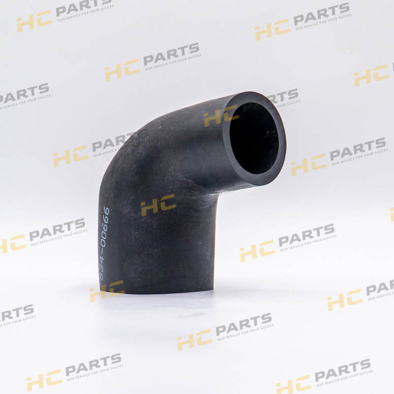 Шланг JCB с коленом для радиатора, нижний — AZERI PARTS