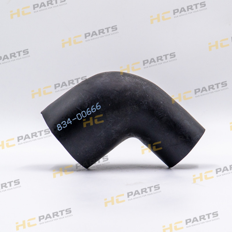 Нижний угловой патрубок радиатора JCB - AZERI PARTS