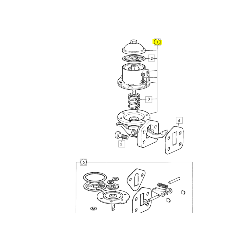ТОПЛИВНЫЙ НАСОС CVA FASTRAC ДЛЯ ПОГРУЗЧИКА JCB