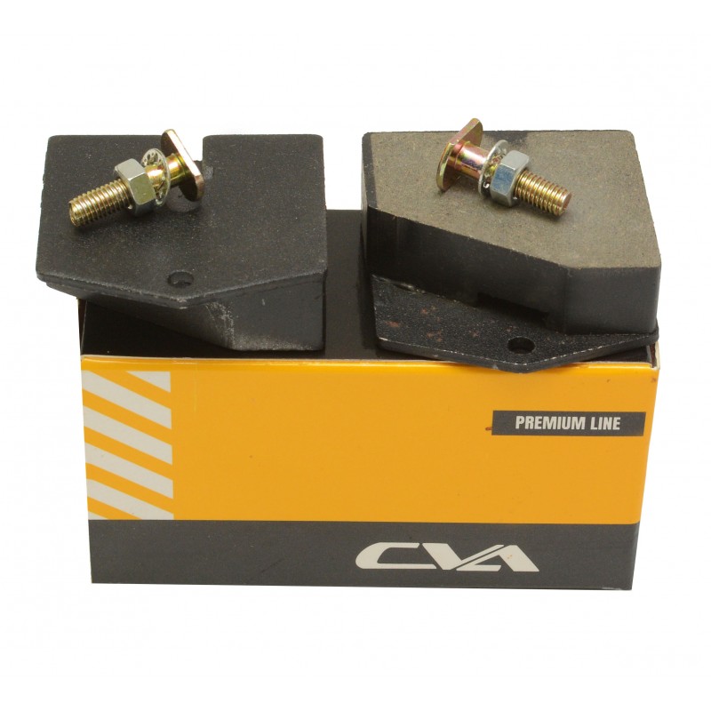 ТОРМОЗНЫЕ КОЛОДКИ CVA ДЛЯ ЭКСКАВАТОРА-ПОГРУЗЧИКА JCB