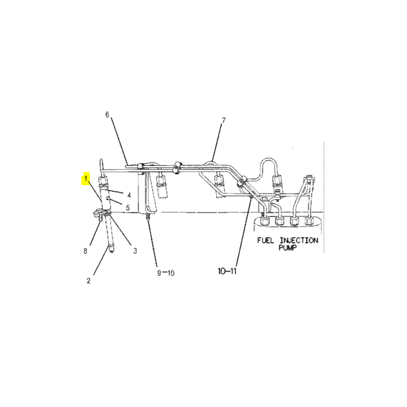 ТОПЛИВНЫЙ БРЫЗГАТЕЛЬ CAT 330 ОРИГИНАЛ