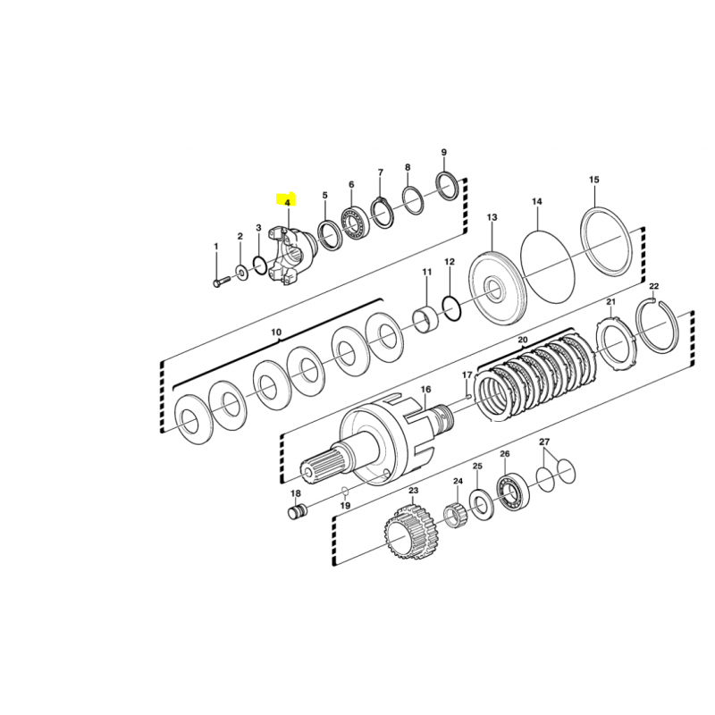ФЛАНЕЦ OEM ДЛЯ ЭКСКАВАТОРА-ПОГРУЗЧИКА VOLVO