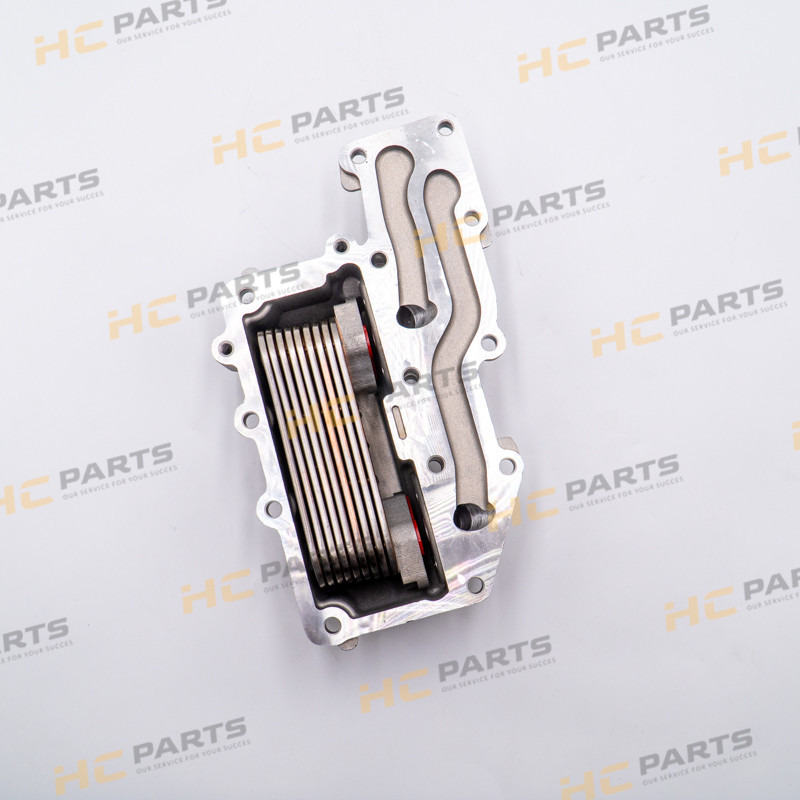 Масляный радиатор двигателя JCB Perkins RE - 3CX 4CX AZERI PARTS