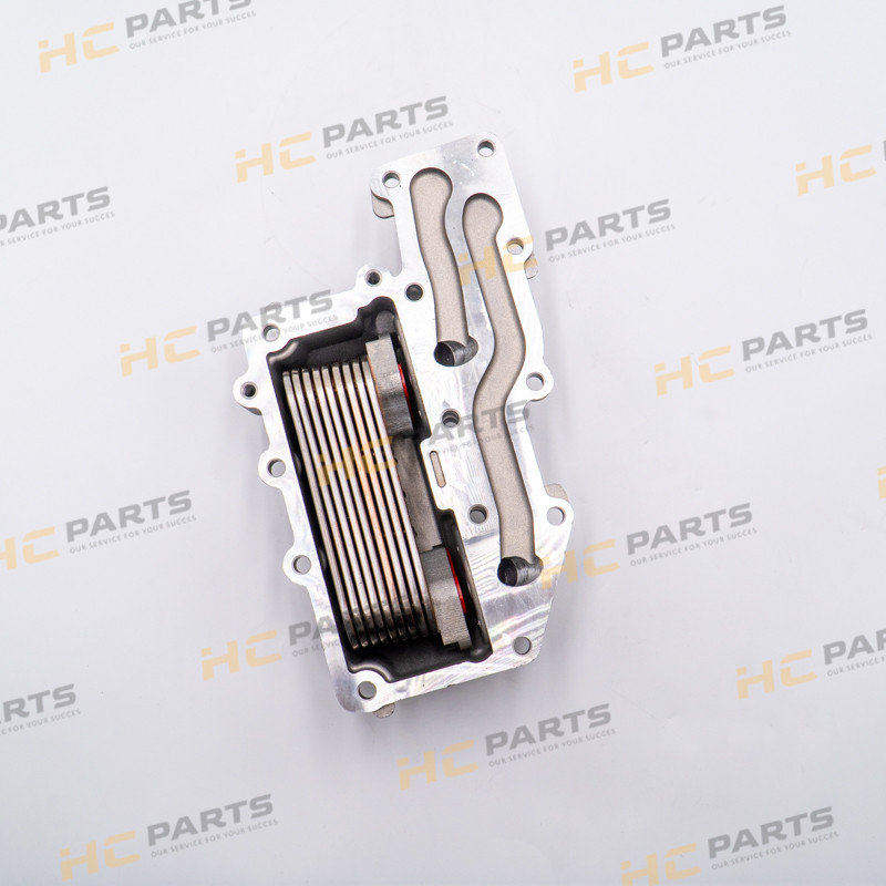 Масляный радиатор двигателя JCB Perkins RE - 3CX 4CX AZERI PARTS