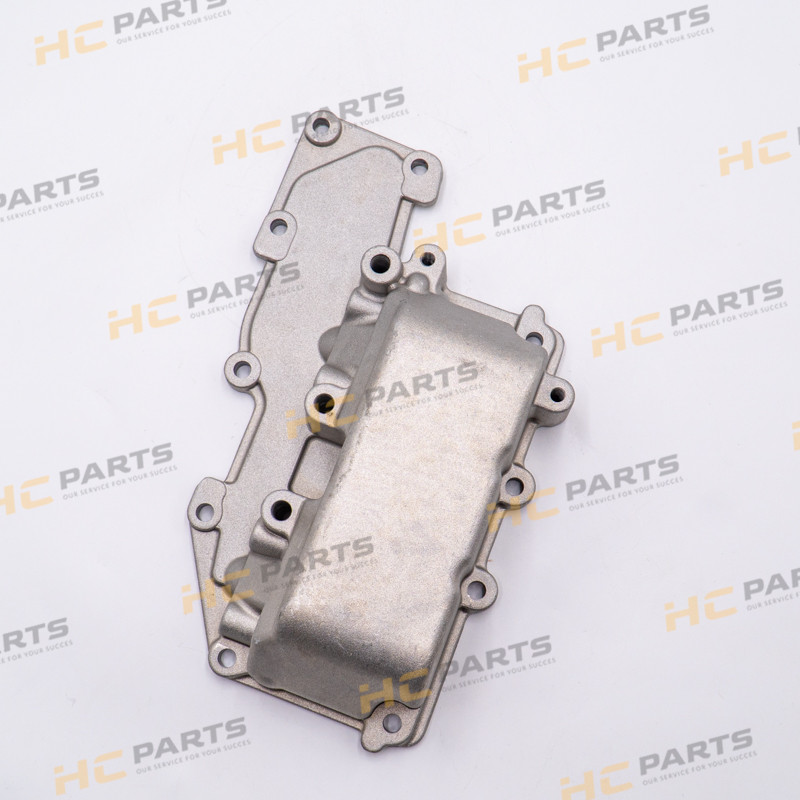 Масляный радиатор двигателя JCB Perkins RE - 3CX 4CX AZERI PARTS