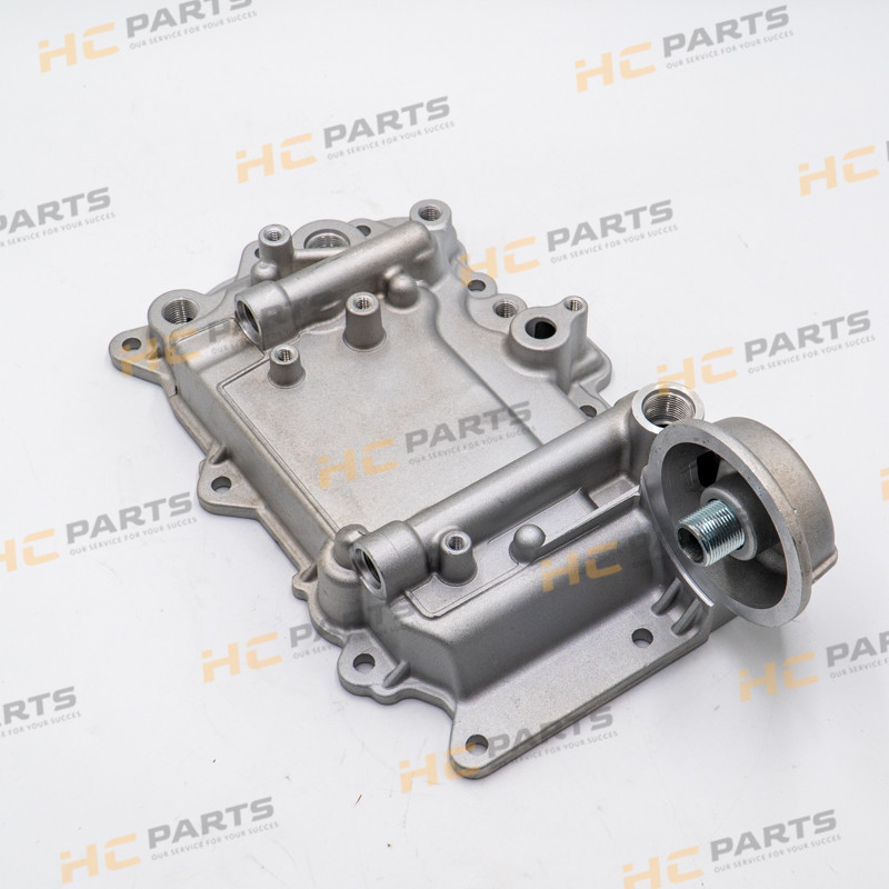 Корпус масляного радиатора двигателя JCB DIESELMAX ECOMAX - AZERI PARTS