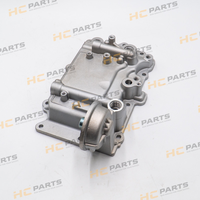 Корпус масляного радиатора двигателя JCB DIESELMAX ECOMAX - AZERI PARTS