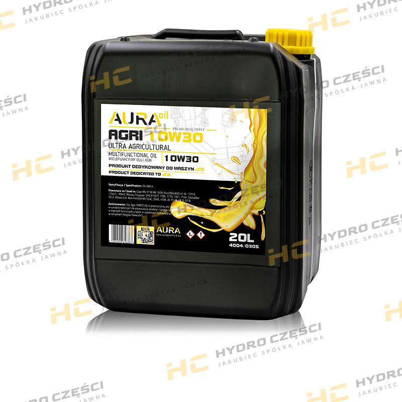 Универсальное масло Aura 10W30 AGRICULTURAL CG - 4, 20 л