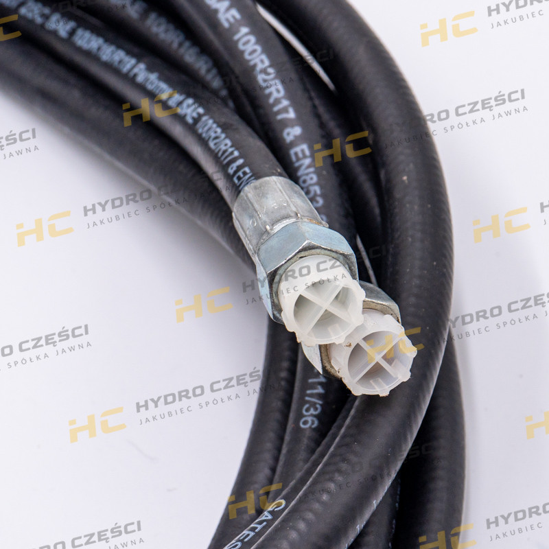Гидравлический шланг JCB BOOM (раздельный) 3/8" BSP 4100 мм — OEM
