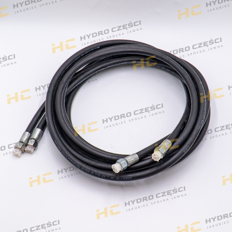 Гидравлический шланг JCB BOOM (отдельный) 3/8" BSP, 4300 мм — OEM