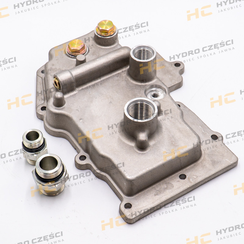 Масляный радиатор JCB с корпусом - AZERI PARTS