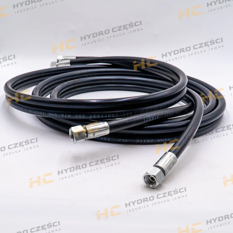 Гидравлический шланг JCB 3/8" BSP 4100 мм - AZERI PARTS