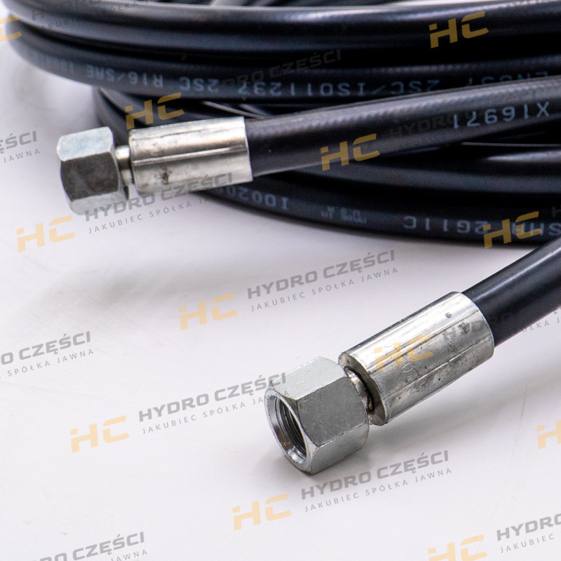 Гидравлический шланг JCB 3/8" BSP 4100 мм - AZERI PARTS