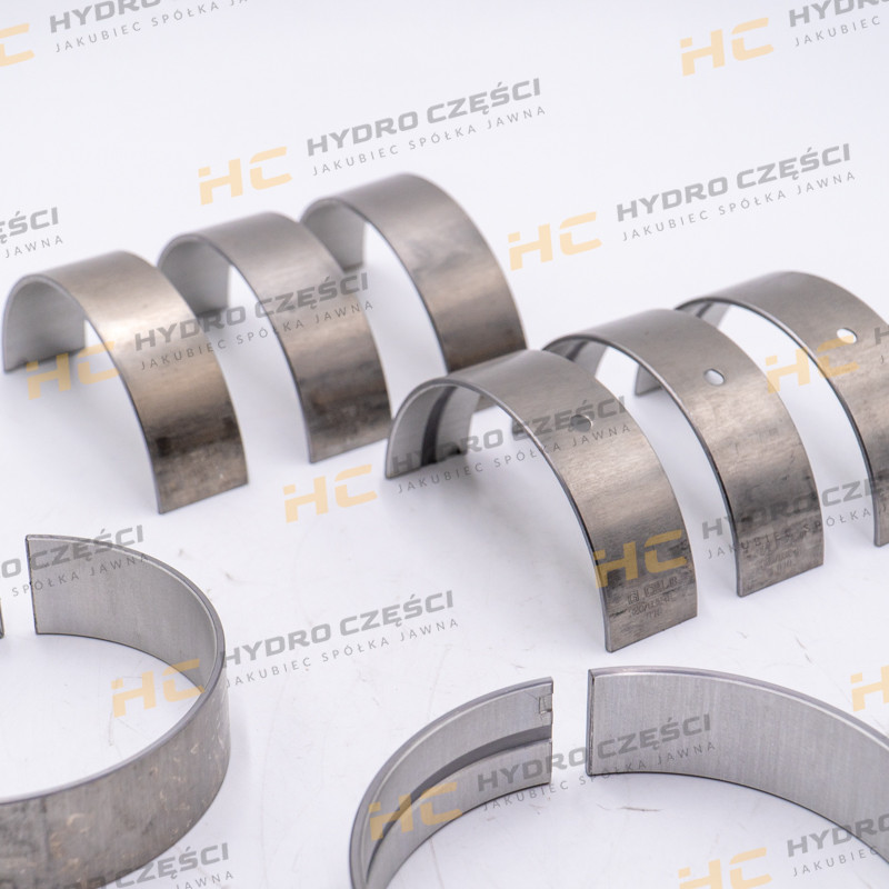 Вкладыши JCB для вала + 0,25 мм (верхняя сторона замка / нижняя сторона) - AZERI PARTS