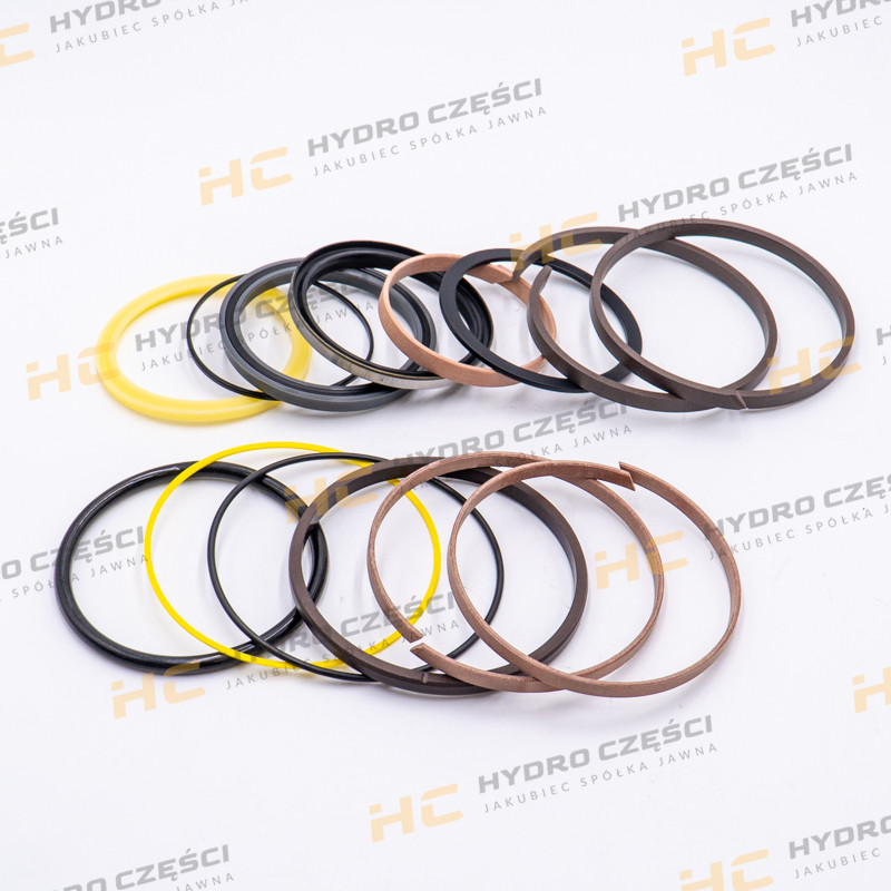 Комплект уплотнений цилиндра стрелы JCB 100x75 - AZERI PARTS