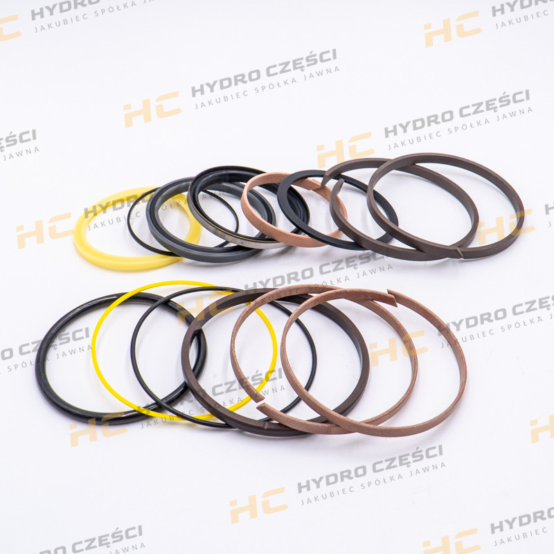 Комплект уплотнений цилиндра стрелы JCB 100x75 - AZERI PARTS