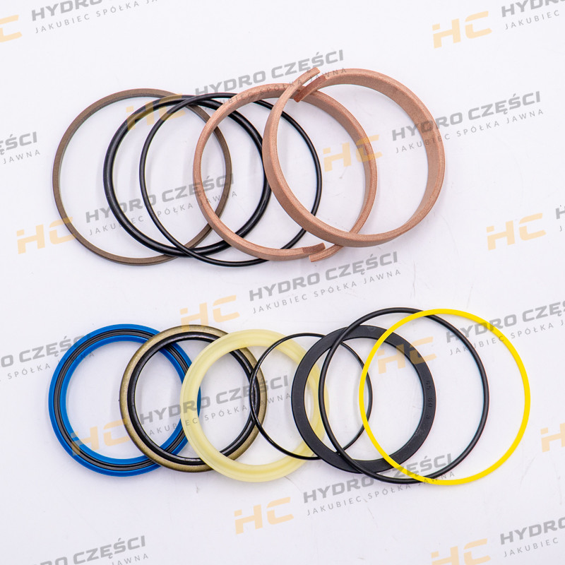 Комплект уплотнений цилиндра стрелы JCB - AZERI PARTS