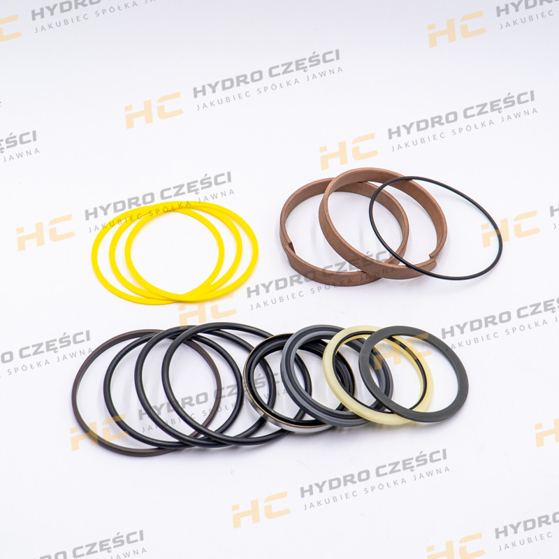 Комплект уплотнений цилиндра стрелы JCB 110x70 - AZERI PARTS