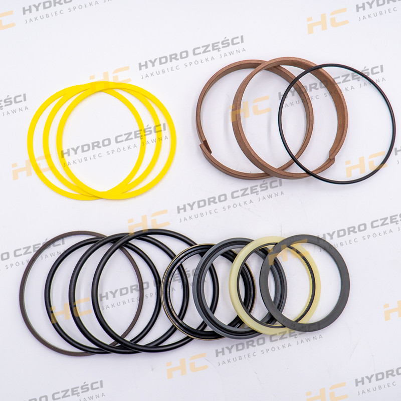 Комплект уплотнений цилиндра стрелы JCB 110x70 - AZERI PARTS