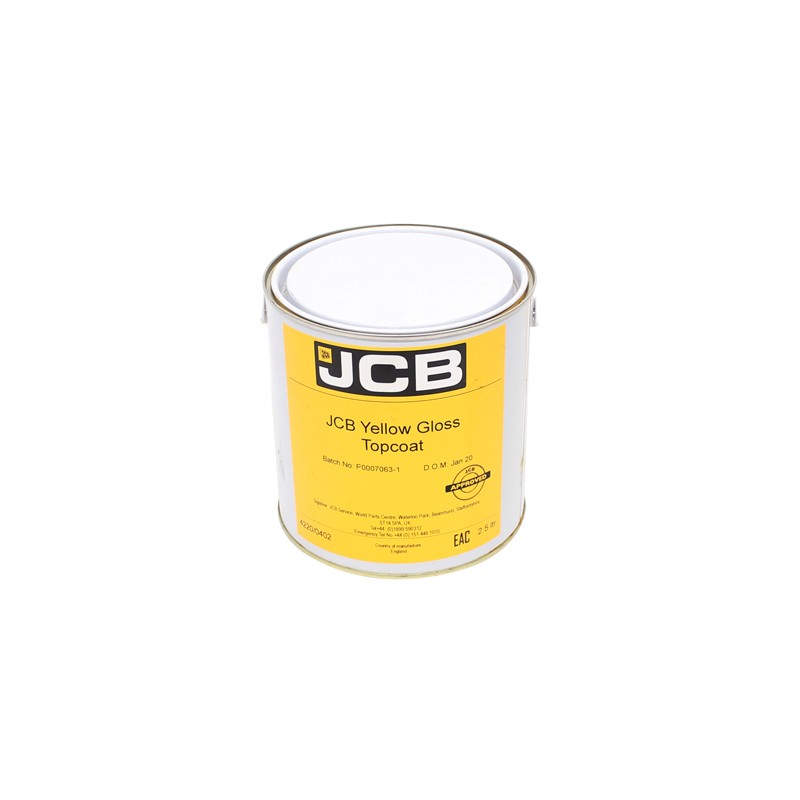 Краска JCB, 2,5 л, подходит для JCB
