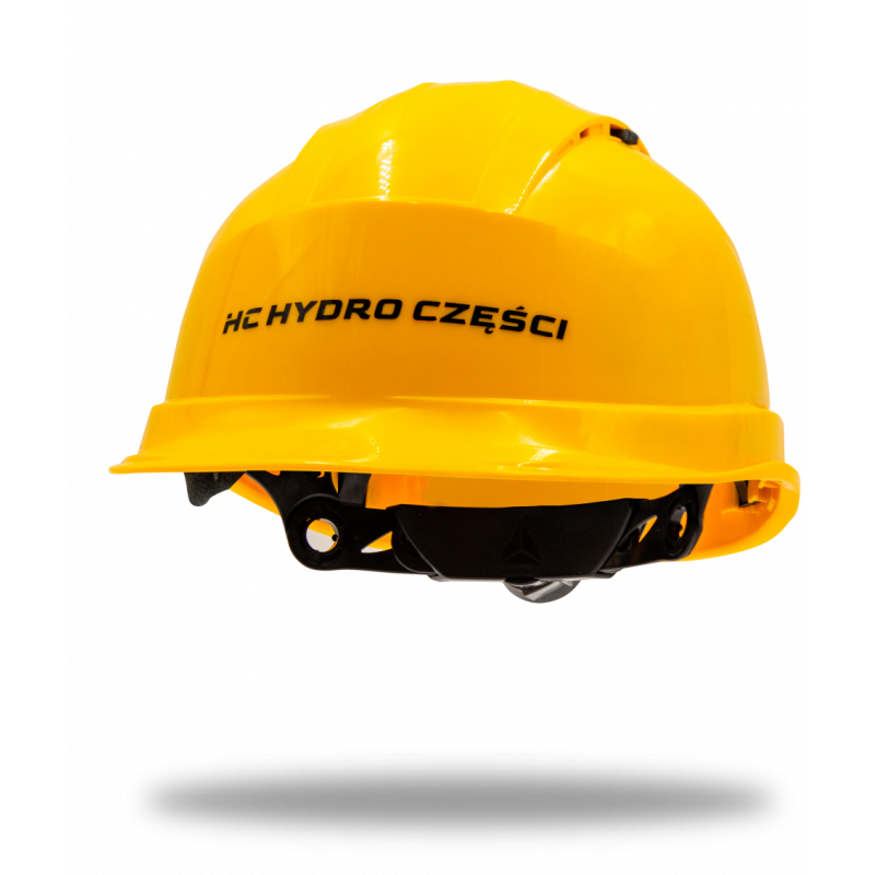 Защитный шлем с вентиляторами (логотип Hydro Części) - HCPARTS