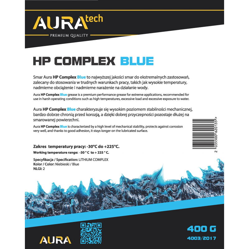AURA - Grease HP COMPLEX BLUE 400 г