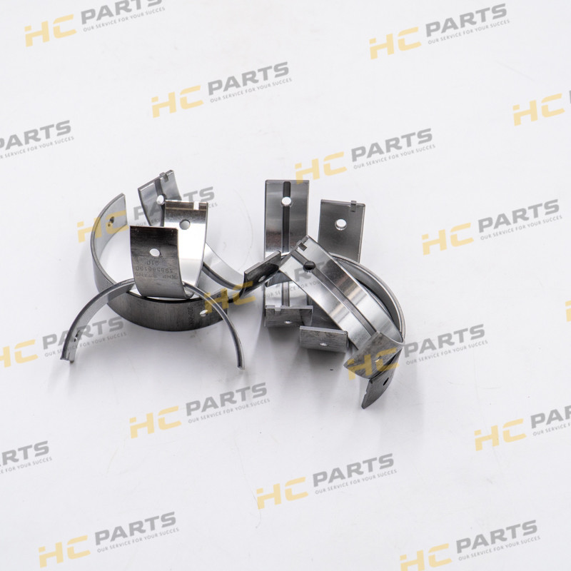 Комплект коренных подшипников JCB (с фиксаторами) +0,25 PERKINS - KMP BRAND