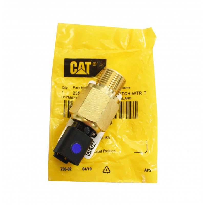 ОРИГИНАЛЬНЫЙ ДАТЧИК ТЕМПЕРАТУРЫ ДЛЯ ЭКСКАВАТОРА-ПОГРУЗЧИКА CAT