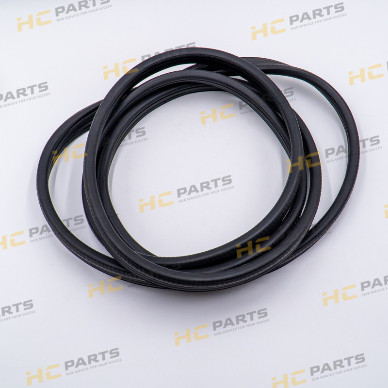 Боковое уплотнение стекла JCB, левое, P21 3CX 4CX AZERI PARTS