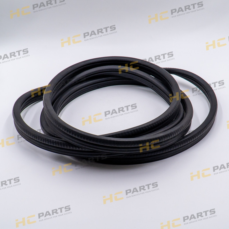 Уплотнитель левого бокового стекла JCB - P21 3CX 4CX AZERI PARTS