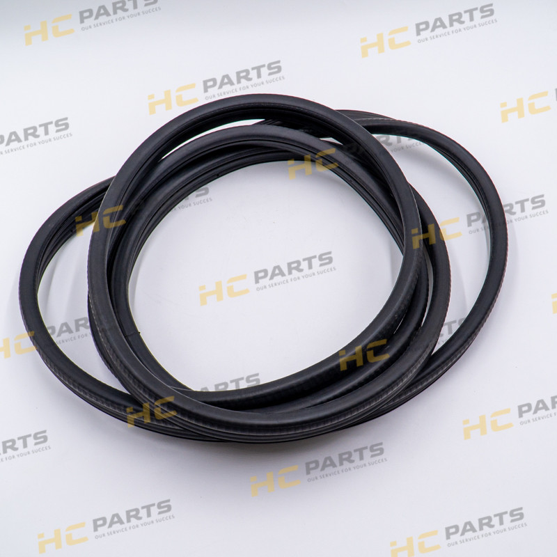Боковое уплотнение стекла JCB, левое, P21 3CX 4CX AZERI PARTS