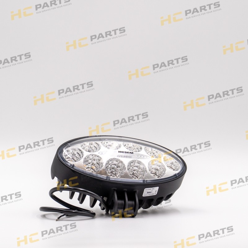 Рабочий фонарь JCB эллиптической формы, 12 В, DT LED - 3CX 4CX WESEM