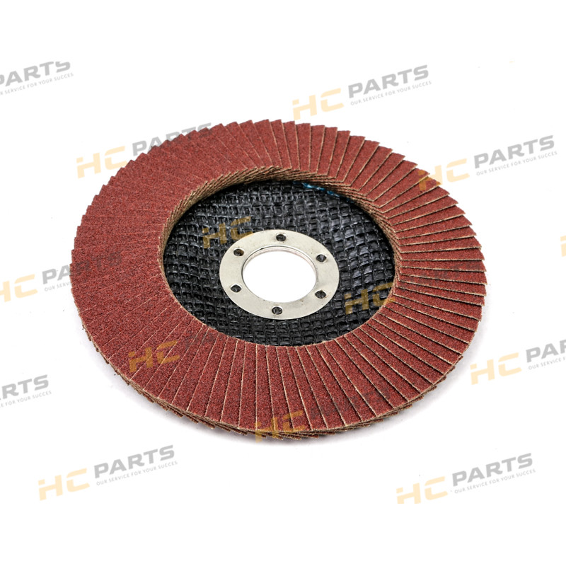 Диск для шлифовальной машины 125 мм, ребристый, с электрокорундом GR80-WARYŃSKI