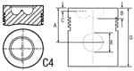 Поршень Ar50624 STD