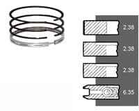 Кольца Powerseal SD, 745950m91