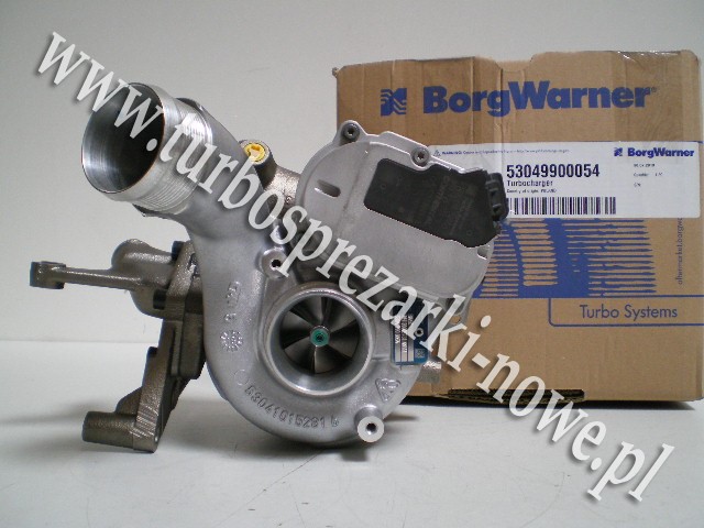 Новый турбокомпрессор BorgWarner KKK, оригинал, в сборе