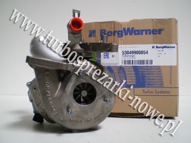 Новый турбокомпрессор BorgWarner KKK, оригинал, в сборе