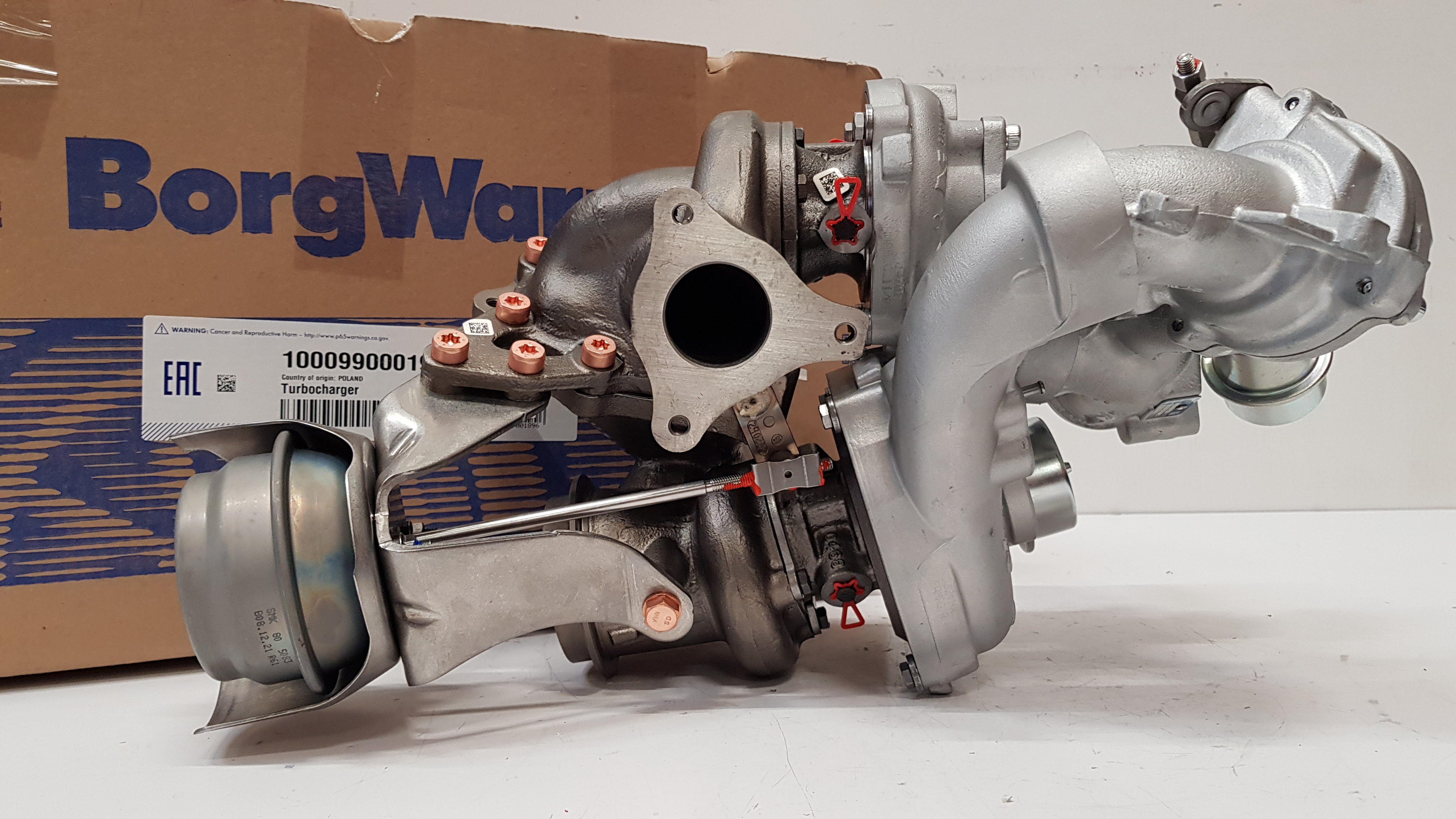 Турбокомпрессор BorgWarner KKK, оригинал, в сборе