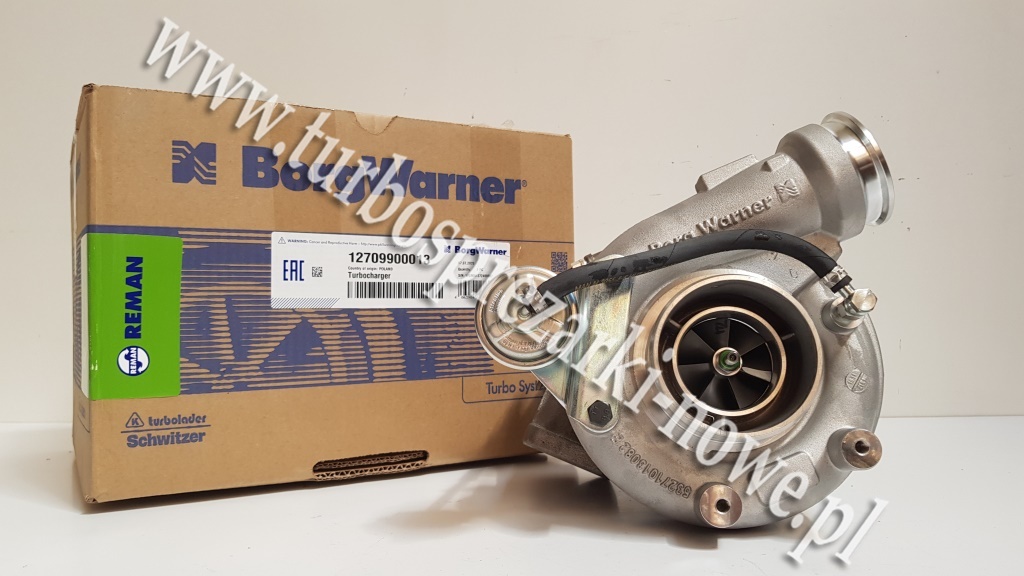 Турбокомпрессор BorgWarner, оригинал, в рабочем состоянии