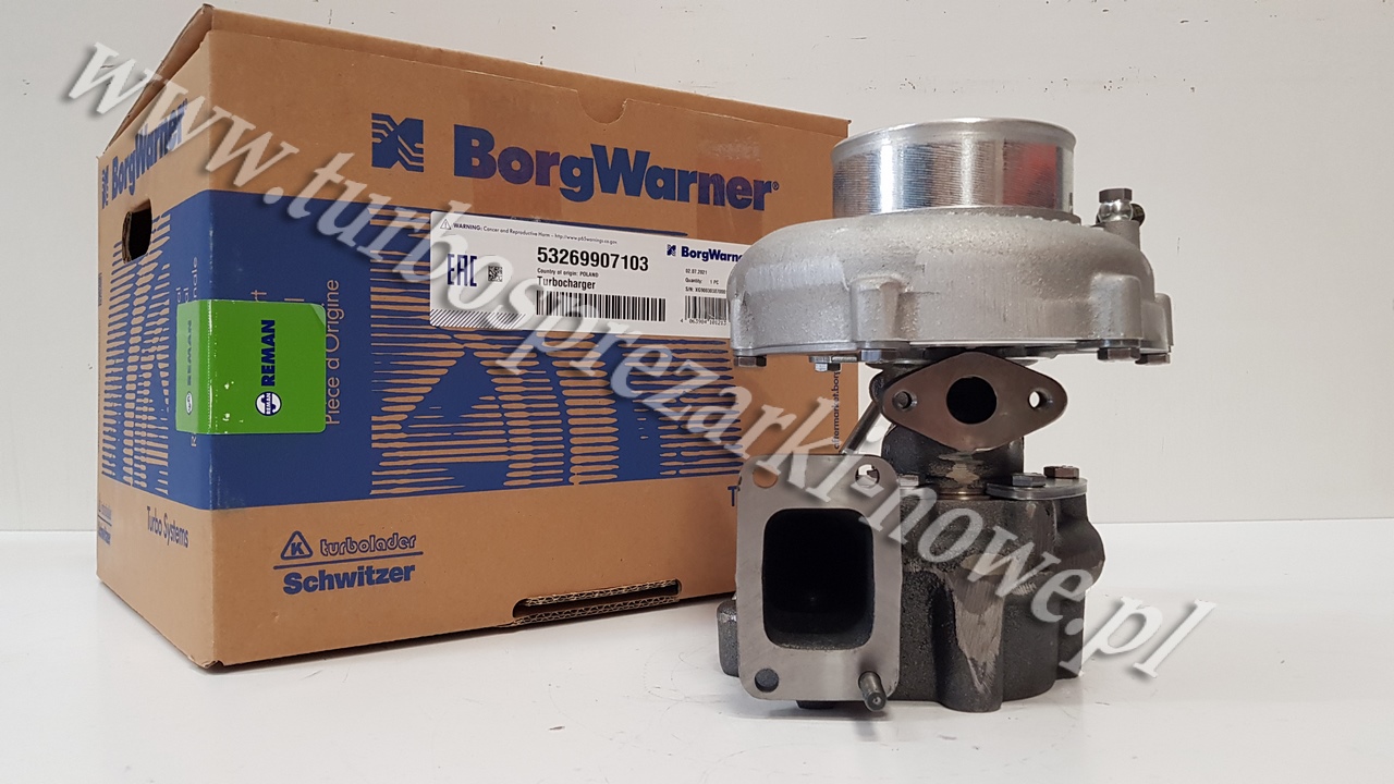 Турбокомпрессор BorgWarner KKK Oryginal Reman | Завод Reman